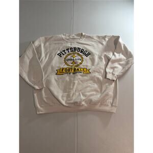 Vintage Pittsburgh Steeler Steel City Sweater Size 2xl